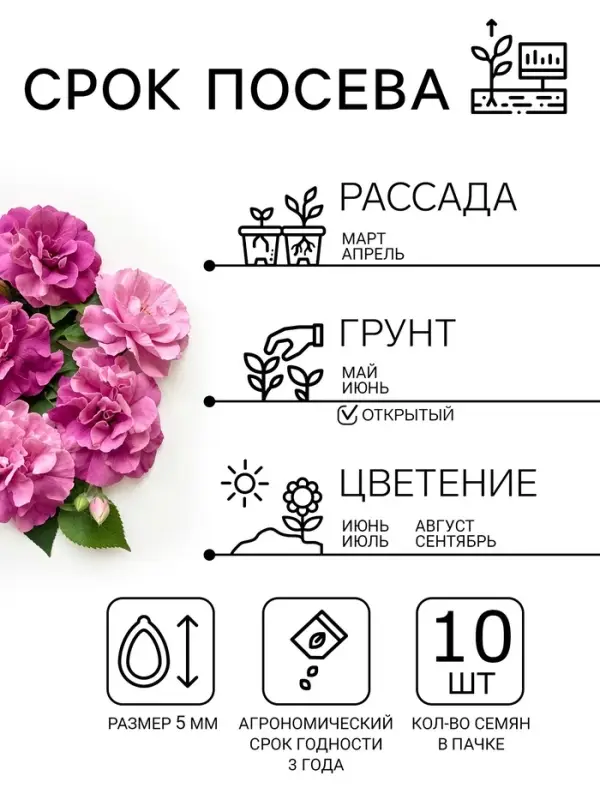 Семена Цветов Петуния махровая «Дуо Горная лаванда», F1, Premium seeds Семена Цветов Петуния махровая «Дуо Горная лаванда», F1, Premium seeds