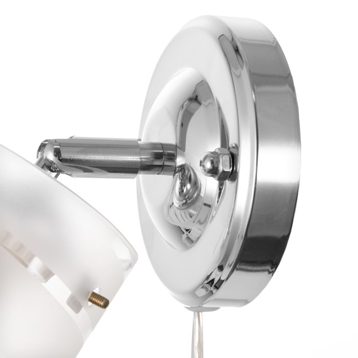 Бра с проводом 2611/1 E27 40Вт  хром 15х11х17 см