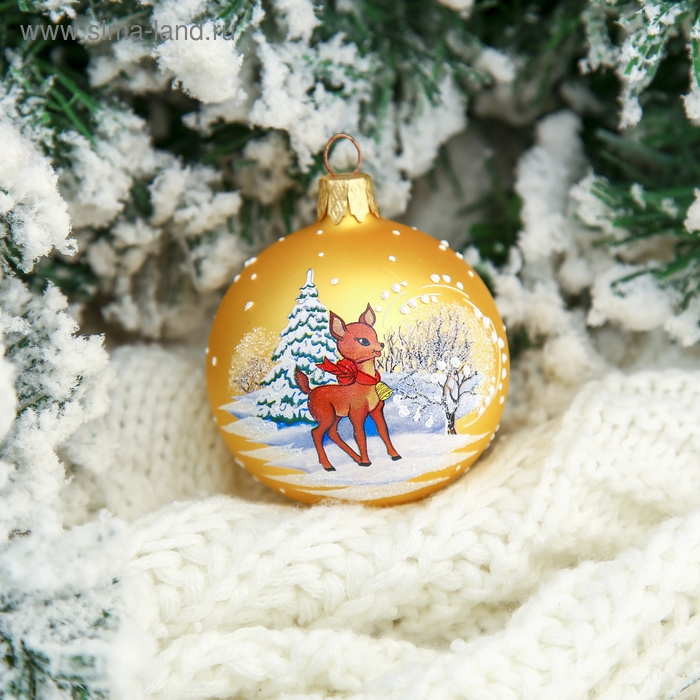 Шар Шар "Оленёнок" 6,5 см микс