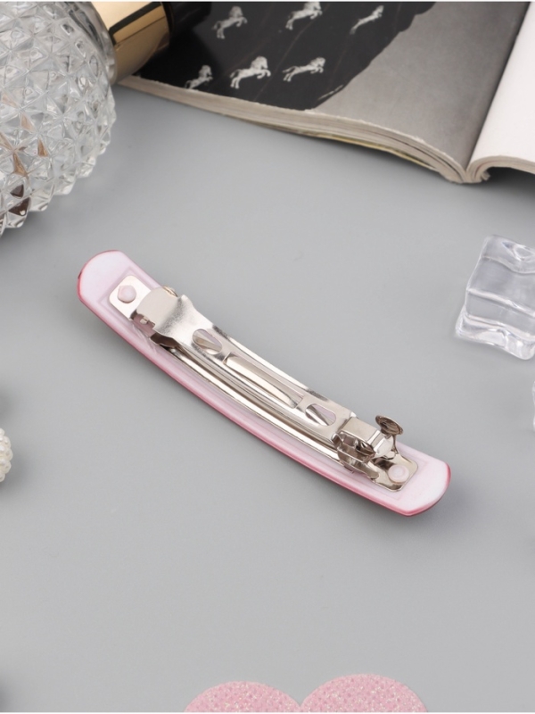 Набор для волос «Лилит» (10 резинок 6,5см, заколка-автомат 9 см) чёрный бордовый