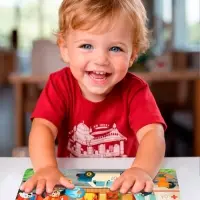 Картонная интерактивная книга "Бип-бип, поехали!", 10 стр.