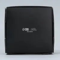 Коробка для конфет, кондитерская упаковка, 4 ячейки, &laquo;Настоящему мужчине&raquo;, 10.5&times;10.5&times;3.5 см