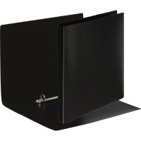 Папка на 2-х кольцах пласт. 16/25мм А4 черная