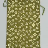 Набор мешков с термонаклейкой &laquo;Новый год&raquo;, холща, 10 шт., 20&times;30 см