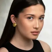 Серьги клипсы для ушей QF &laquo;Сова&raquo;, цвет чернёное золото