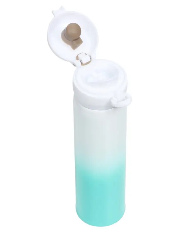 Термос для чая и кофе &laquo;Мастер К&raquo;, 500 мл, сохраняет тепло 8 ч, нержавеющая сталь, бирюзовый