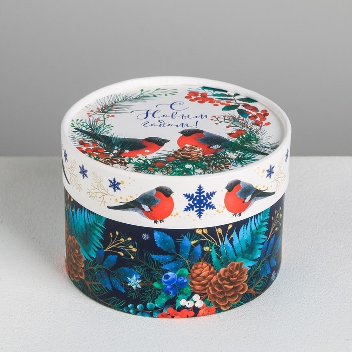 Коробка подарочная «Зима», 12 х 8 см, Новый год Коробка подарочная «Зима», 12 х 8 см, Новый год