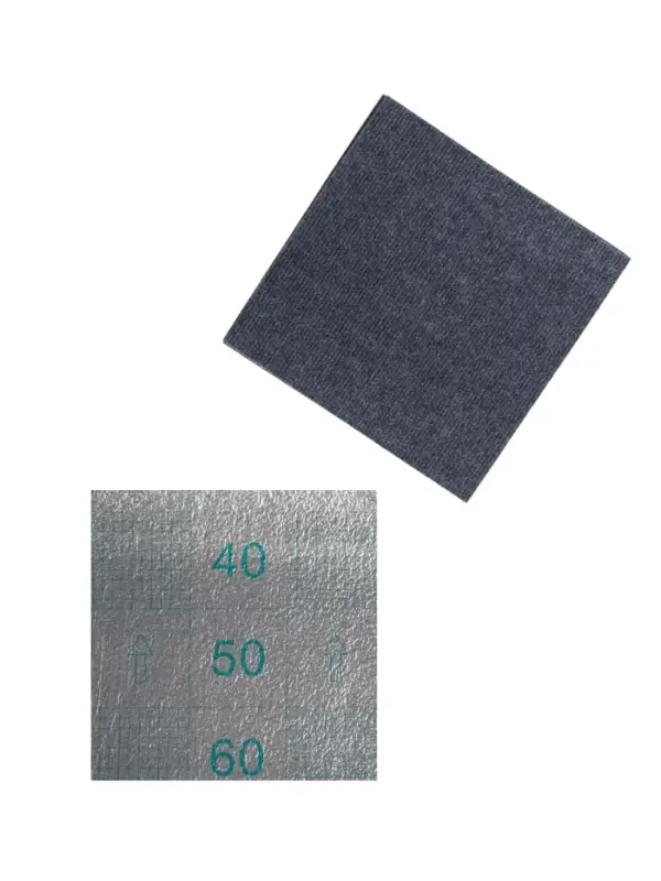 Самоклеящийся ковролин 30х30см, темно-серый Самоклеящийся ковролин 30х30см, темно-серый