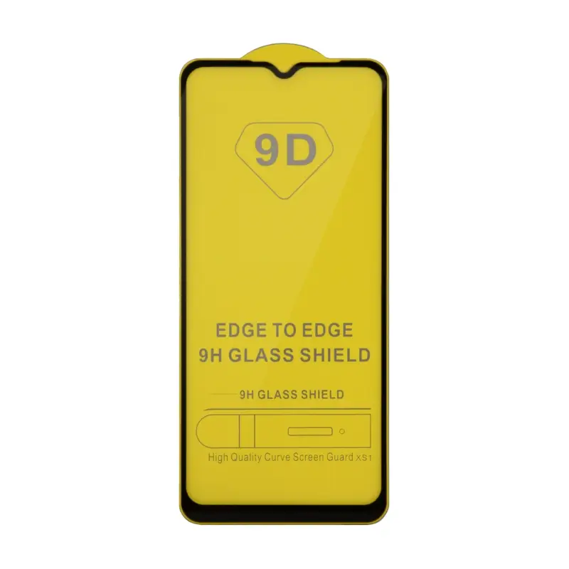 Защитное стекло Xiaomi Redmi 10A с рамкой 9H Full Glue без упаковки (25 шт./уп.)