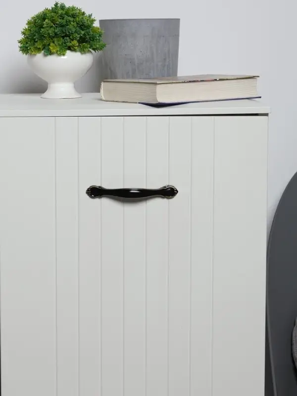 Ручка-скоба CAPPIO RSC024, м/о 96 мм, цвет черный/золото