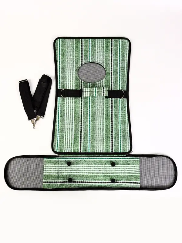 Сумка - переноска &laquo;Полосы&raquo;, размер S, 37&times;20&times;24 см, каркасная