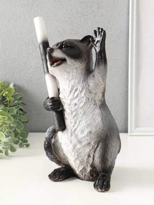 Копилка для денег &laquo;Енот ГАИ&raquo;, 30&times;18&times;16 см, серый