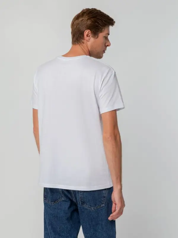 Футболка унисекс T-bolka 140, белая, размер 4XL Футболка унисекс T-bolka 140, белая, размер 4XL