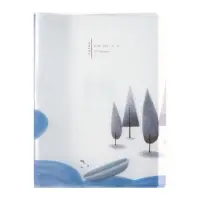 Папка формат А4, с 40 прозрачными файлами &laquo;Река&raquo;, МИКС