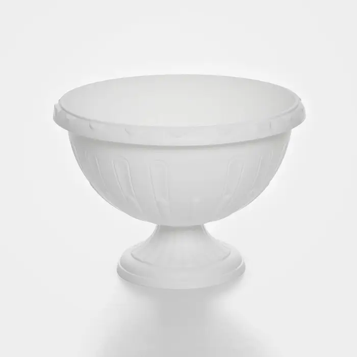 Вазон для цветов &laquo;Джулия&raquo;, 8 л, d=32 см, h=23 см, белый