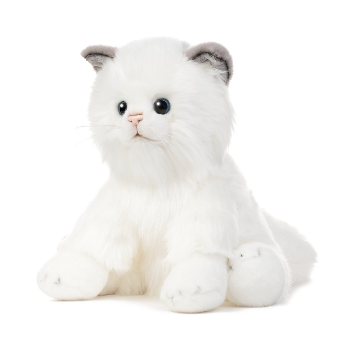 Мягкая игрушка  Мягкая игрушка "Котик Турецкая Ангора", 25 см MT-TS112301-25