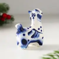 Сувенир Пегас, 7х6,5х3,5см, гжель