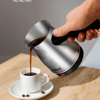 Турка электрическая для кофе КТ-7449 - 800 Вт Турка электрическая для кофе КТ-7449 - 800 Вт