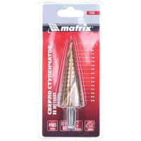 Сверло ступенчатое 4-32 мм HSS Matrix 72359