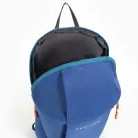 Рюкзак спортивный TEXTURA, на молнии, с карманом, размер 20&times;11&times;39 см, синий