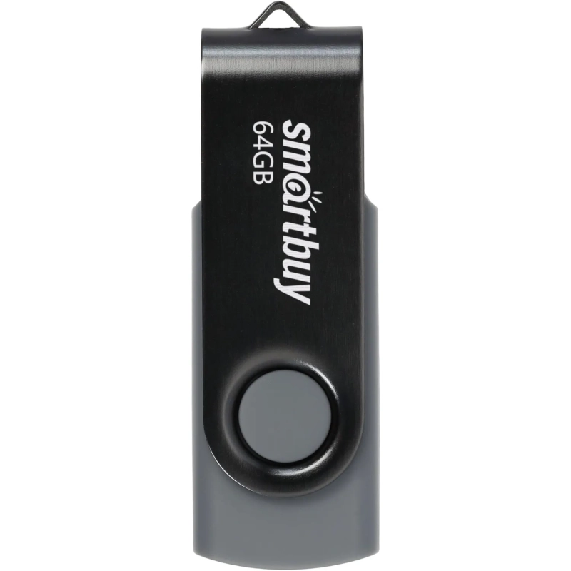 Флеш-память SmartBuy UFD 2.0 064GB Twist Black (SB064GB2TWK)