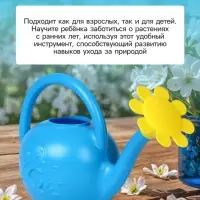 Лейка, 1.5 л, с рассеивателем, цвет МИКС, &laquo;Ромашка&raquo;