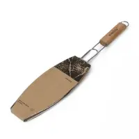 Решётка - гриль для рыбы maclay, 30&times;12 см, хромированная сталь, для мангала