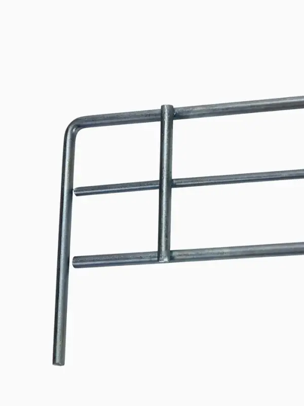 Ограждение small боковое для полки 400, H=50 мм, ЦИНК