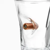 Стопка с пулей &laquo;Непробиваемая&raquo;, стекло, 60 мл