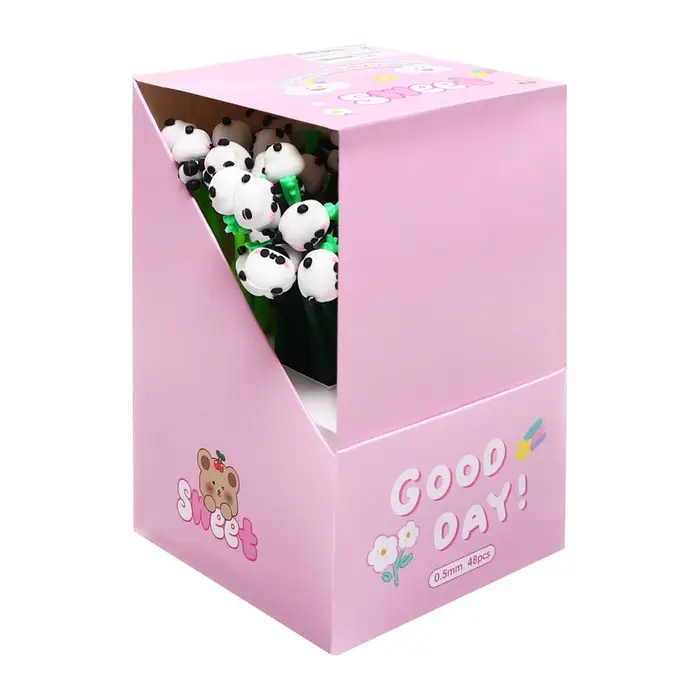 Ручка - прикол гелевая «Панда», синий стержень, МИКС Ручка - прикол гелевая «Панда», синий стержень, МИКС