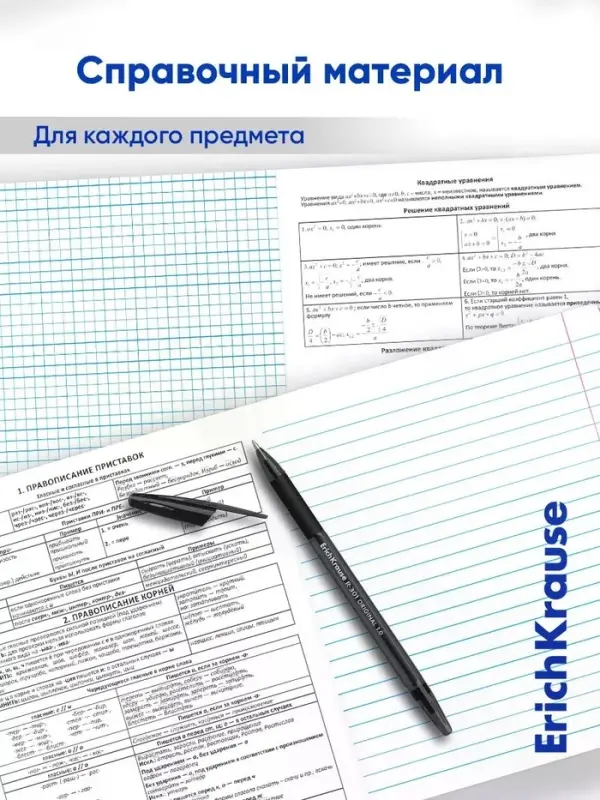 Набор предметных тетрадей ErichKrause Spectrum, 12 предметов, 48 листов, обложка из мелованного картона