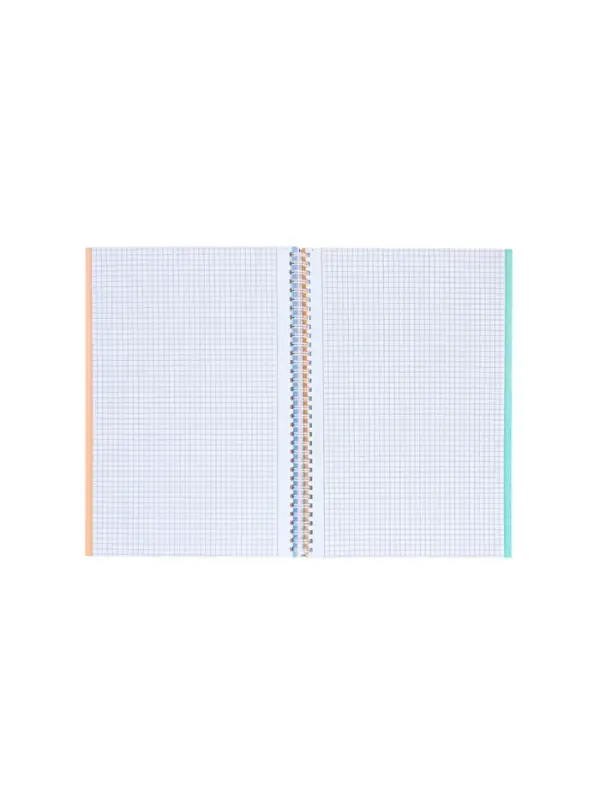 Тетрадь с тв/обл 120л А4 кл Hatber Тетрадь с тв/обл 120л А4 кл Hatber "Color Line", на гребне, многоцв, перфорац, S-touch