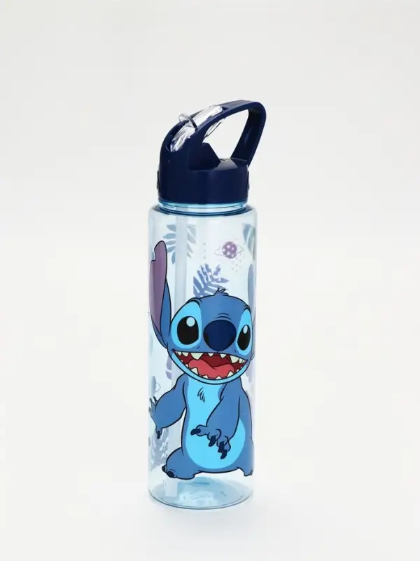 Бутылка пластиковая с трубочкой-непроливайкой &laquo;Монстрик&raquo;, 750 мл