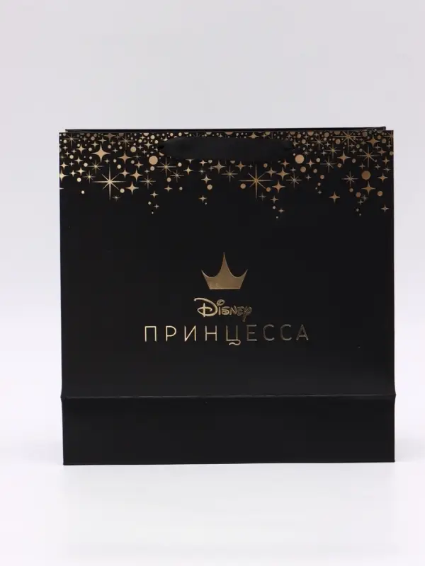 Пакет подарочный &laquo;Принцесса&raquo;, тиснение, 30&times;30&times;12 см