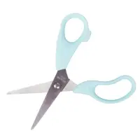 Ножницы 14 см, пластиковые ручки, в картонной коробке, корпус МИКС