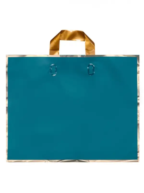 Пакет с петлевой ручкой синий 40 х 31 х 8 см 80 мкм Пакет с петлевой ручкой синий 40 х 31 х 8 см 80 мкм