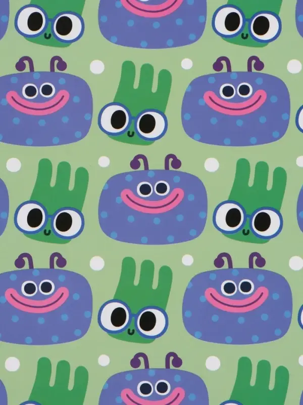 Бумага упаковочная глянцевая &laquo;Ум и Хрум&raquo;, 70&times;100 см