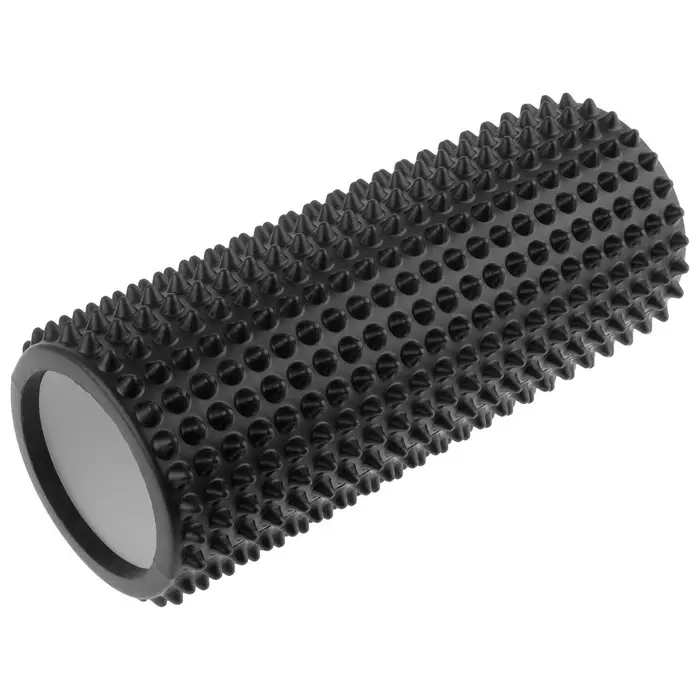 Ролик массажный Sangh, 33&times;12 см, цвет чёрный
