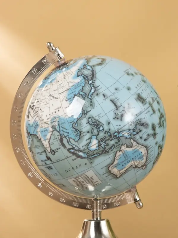 Глобус сувенирный, 18×15×26 см, подставка металл