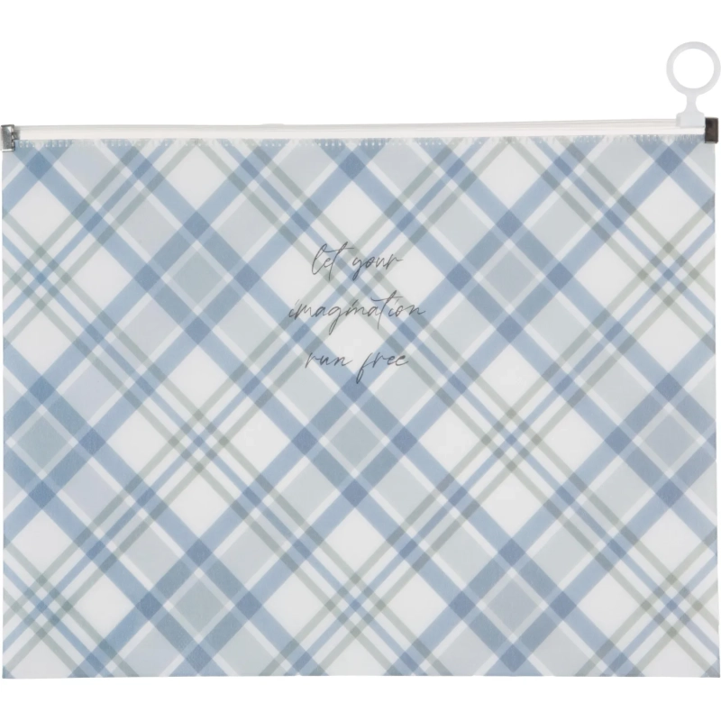 Папка-конверт на молнии zip А4 Attache Selection Casual, РР, 2шт/уп, 180мкм