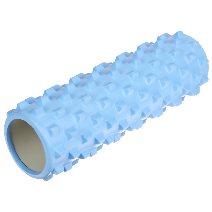 Ролик массажный Sangh, 45х15 см, цвет синий Ролик массажный Sangh, 45х15 см, цвет синий