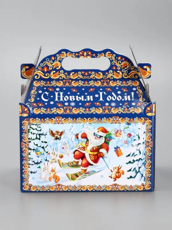 Подарочная новогодняя коробка «Олимпиада», для сладких подарков, 20×12×19 см Подарочная новогодняя коробка «Олимпиада», для сладких подарков, 20×12×19 см