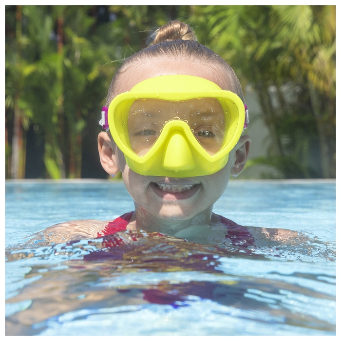 Маска для плавания Guppy, от 3 лет, цвет МИКС, 22057 Bestway Маска для плавания Guppy, от 3 лет, цвет МИКС, 22057 Bestway