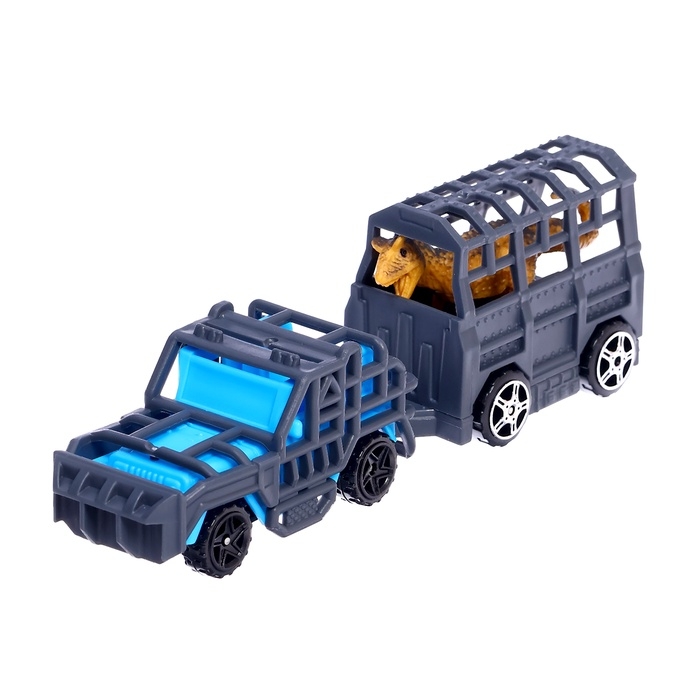 Парковка детская &laquo;Дино-База&raquo;, подвижные элементы, с аксессуарами