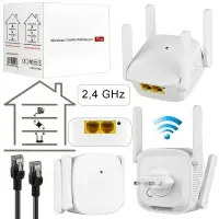 Усилитель Wi-Fi 2.4G Мини LV-WR41Q Белый
