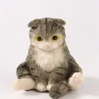 Фигурка полистоун &laquo;Котик сидит на попе&raquo;, 7&times;7&times;7.5 см