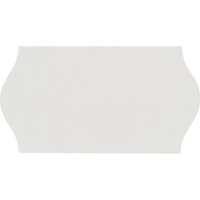 Этикет-лента 22х12 белая волна 1000шт/рул 10рул/уп