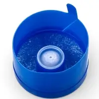 Бутыль для кулера, 18.9 л, ПЭТ, многооборотная, с ручкой, 2 пробки