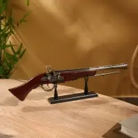 Макет оружия на подставке 2в1 &laquo;Сувенирный пистолет. Дуэль&raquo;, подарочный набор, 54 см
