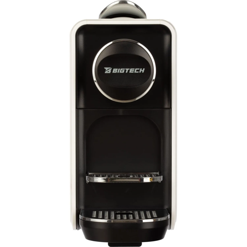 Кофемашина капсульная BigTech EСM302W, 0,7литра, 1400 Вт, белая